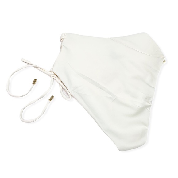 KOPPER & ZINK ROMEO HIGH RISE CREAM BIKINI BOTTOM - Picture 8 of 16